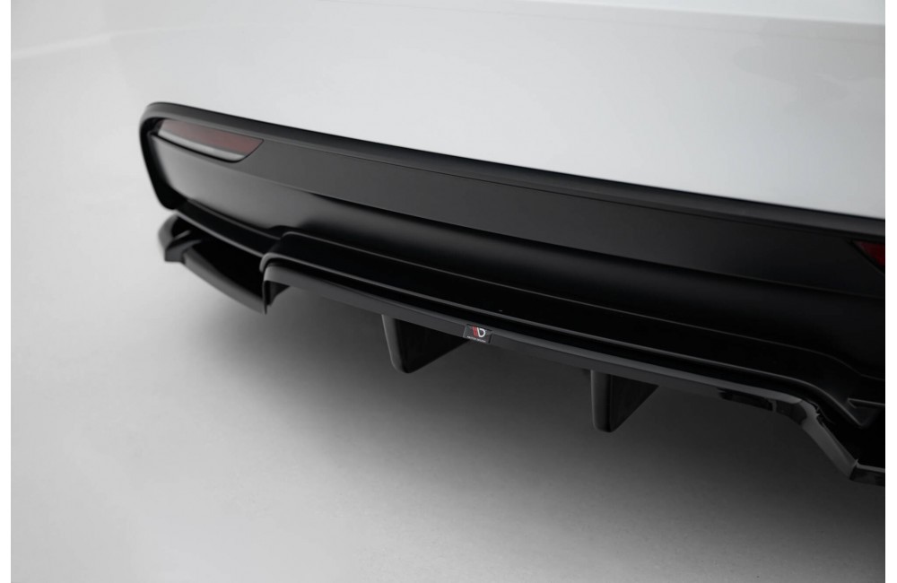 Rear Splitter (with vertical bars) V.2 Tesla Model 3 Performance Mk1 Facelift