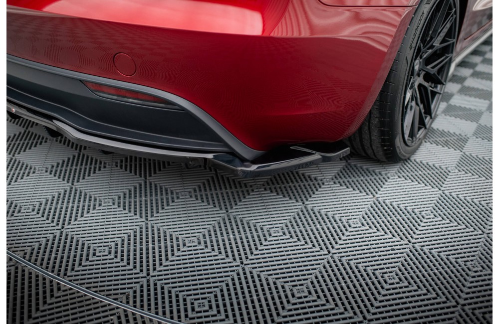 Rear Splitter (with vertical bars) V.1 Tesla Model 3 Project Highland(Facelift)