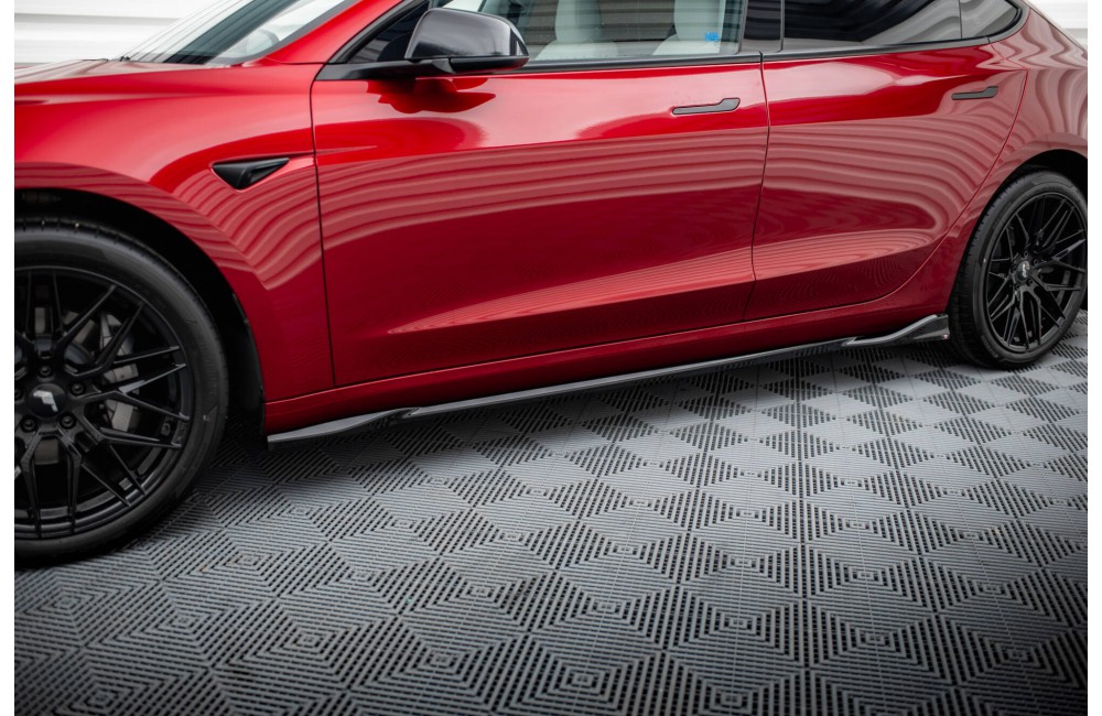 Side Skirts Diffusers V.1 Tesla Model 3 Performance Mk1 Facelift Side Skirts Diffusers V.1 Tesla Model 3 Performance Mk1 Facelift
