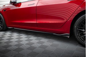 Side Skirts Diffusers V.1 Tesla Model 3 Performance Mk1 Facelift Side Skirts Diffusers V.1 Tesla Model 3 Performance Mk1 Facelift