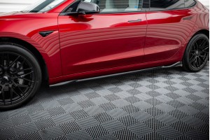 Side Skirts Diffusers V.1 Tesla Model 3 Performance Mk1 Facelift Side Skirts Diffusers V.1 Tesla Model 3 Performance Mk1 Facelift