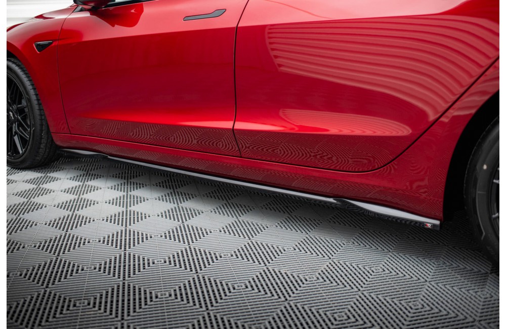 Side Skirts Diffusers V.2 Tesla Model 3 Mk1 / Mk1 Facelift