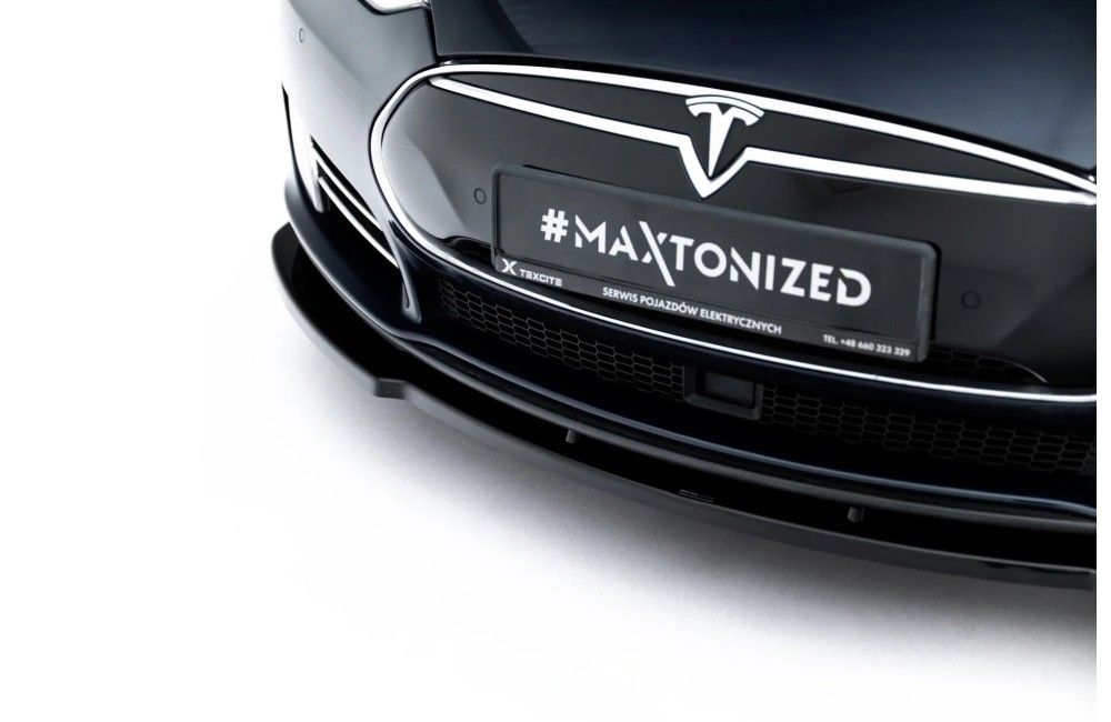 Front Splitter V.2 Tesla Model S Mk1