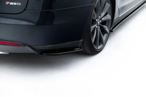 Rear Side Splitters V.1 Tesla Model S Mk1