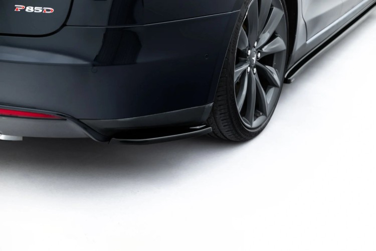 Πίσω Πλευρικοί Splitters V.1 Tesla Model S Mk1