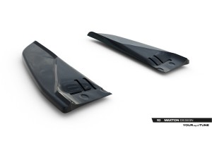 Rear Side Splitters V.1 Tesla Model S Mk1
