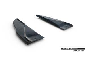 Rear Side Splitters V.2 Tesla Model S Mk1