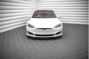 FRONT SPLITTER V.1 Tesla Model S Facelift