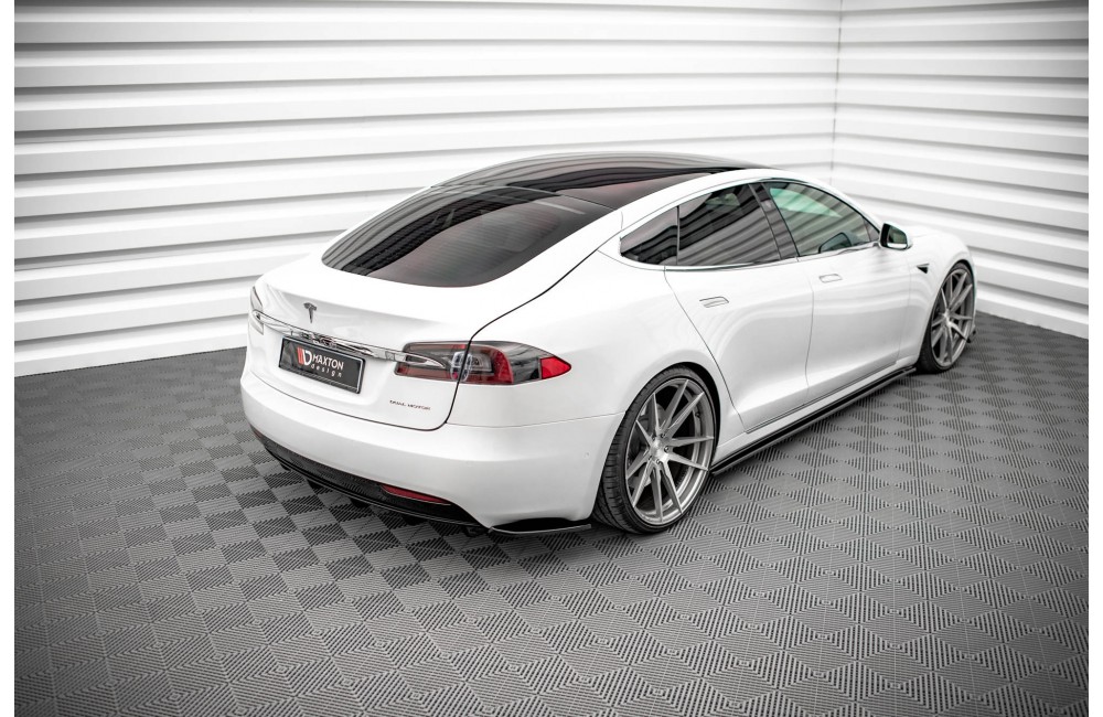 REAR SIDE SPLITTERS Tesla Model S Facelift