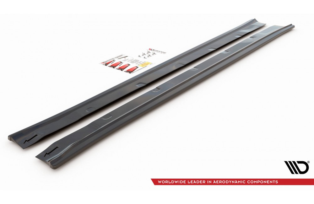 SIDE SKIRTS DIFFUSERS Tesla Model S Facelift