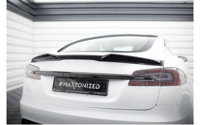 Spoiler Cap 3D Tesla Model S Plaid Mk1 Facelift