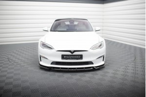 Front Splitter V.1 Tesla Model S Plaid Mk1 Facelift