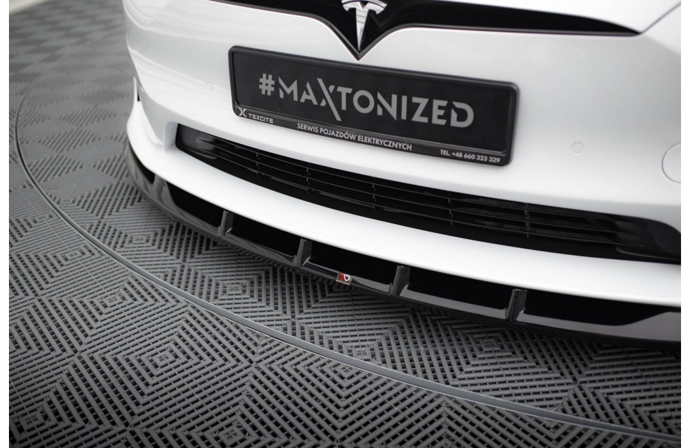 Front Splitter V.3 Tesla Model S Plaid Mk1 Facelift