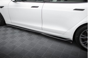 Side Skirts Diffusers V.1 Tesla Model S Plaid Mk1 Facelift