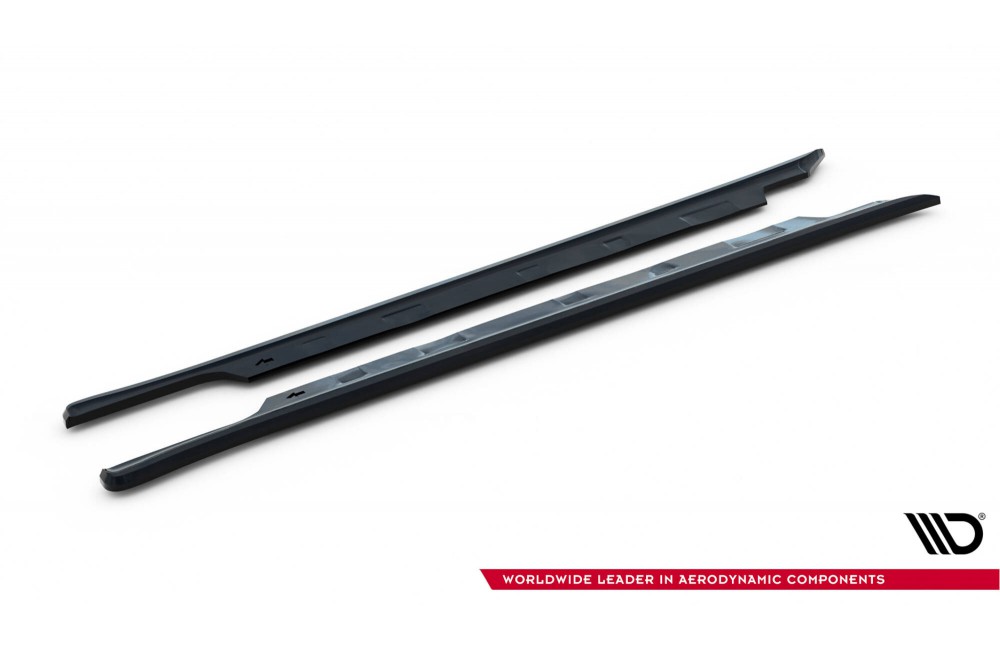 Side Skirts Diffusers V.1 Tesla Model S Plaid Mk1 Facelift