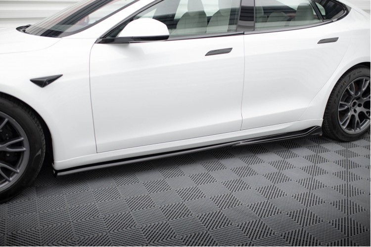 Πλευρικά Skirts Diffusers V.1 Tesla Model S Plaid Mk1 Facelift