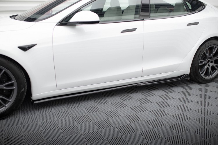 Πλευρικά Skirts Diffusers V.1 Tesla Model S Plaid Mk1 Facelift