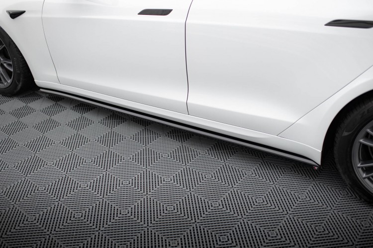 Πλευρικά Skirts Diffusers V.2 Tesla Model S Plaid Mk1 Facelift