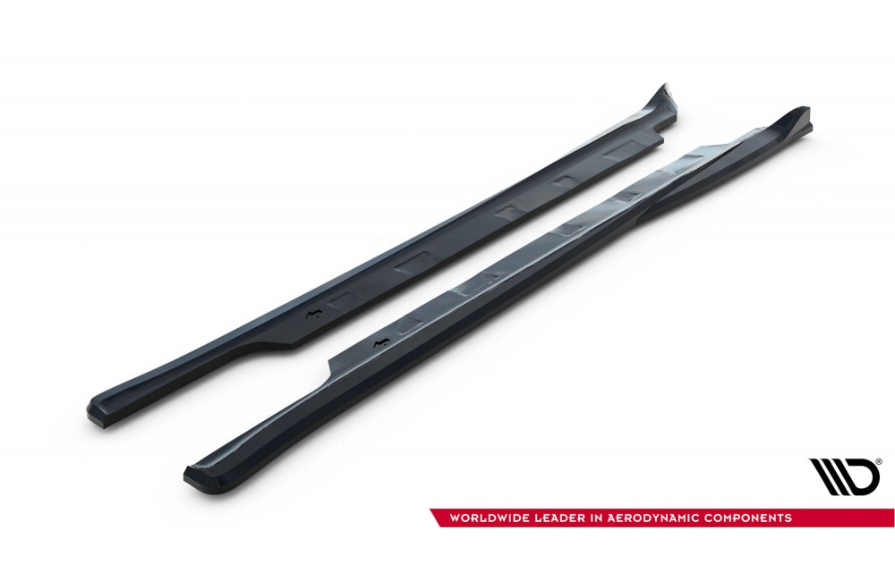 Side Skirts Diffusers V.2 Tesla Model S Plaid Mk1 Facelift