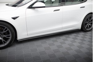 Side Skirts Diffusers V.2 Tesla Model S Plaid Mk1 Facelift