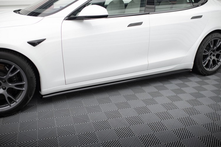 Πλευρικά Skirts Diffusers V.2 Tesla Model S Plaid Mk1 Facelift