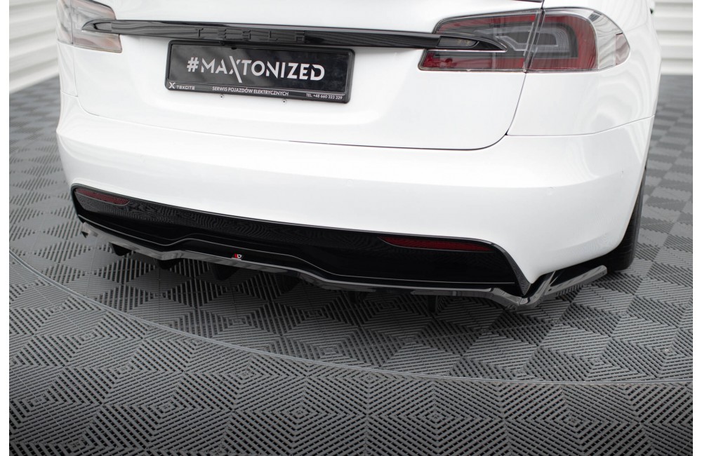 Set of Splitters Tesla Model S Plaid Mk1 Facelift