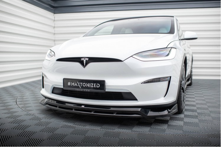 Μπροστινός Splitter V.1 Tesla Model X Mk1 Facelift