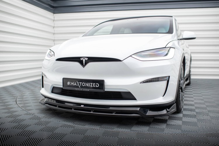 Μπροστινός Splitter V.1 Tesla Model X Mk1 Facelift