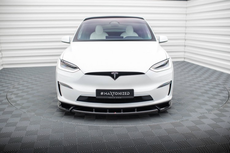 Μπροστινός Splitter V.2 Tesla Model X Mk1 Facelift