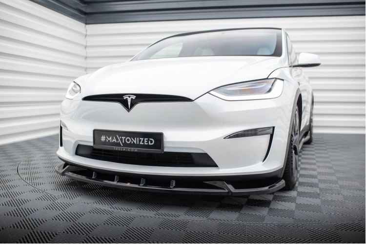 Μπροστινός Splitter V.2 Tesla Model X Mk1 Facelift