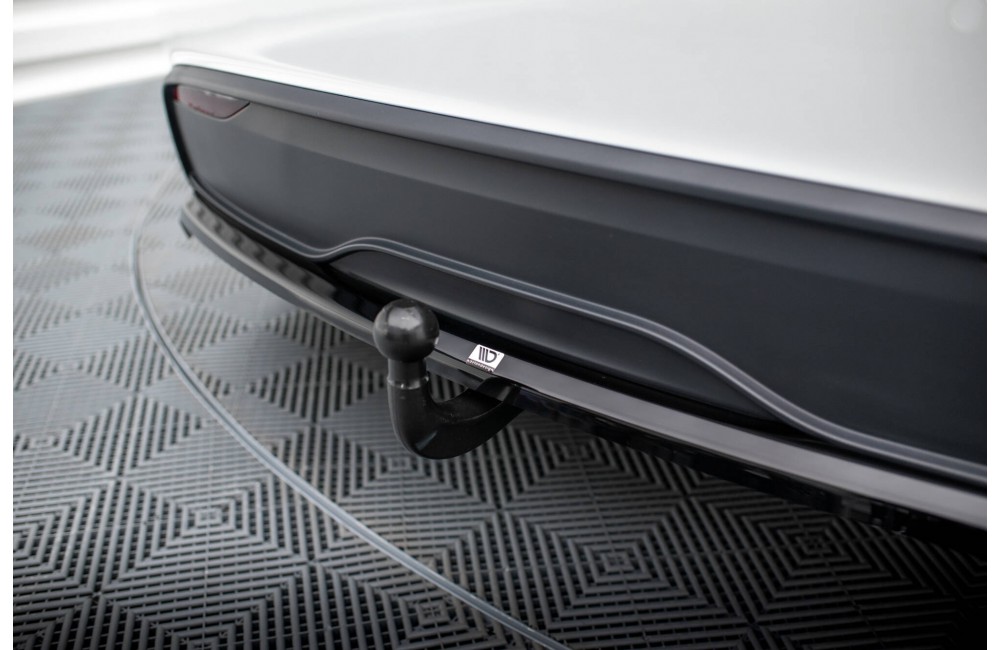 Rear Splitter (with vertical bars) Tesla Model X Mk1 Facelift