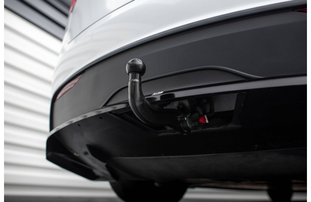 Rear Splitter (with vertical bars) Tesla Model X Mk1 Facelift
