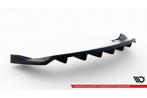 Rear Splitter (with vertical bars) Tesla Model X Mk1 Facelift