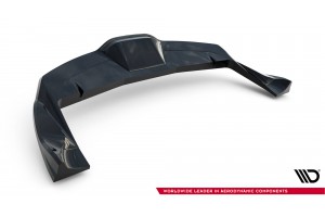 Rear Splitter (with vertical bars) V.2 Tesla Model X Mk1 Facelift