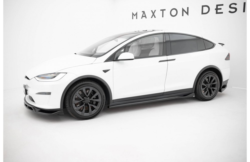Side Skirts Diffusers V.2 Tesla Model X Mk1 Facelift