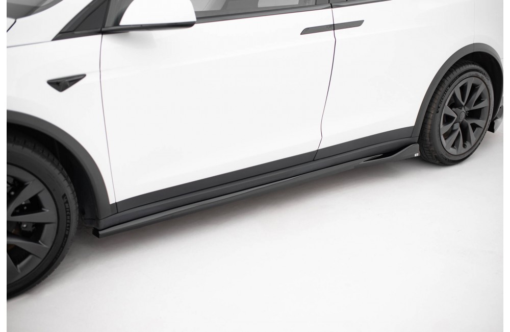 Side Skirts Diffusers V.2 Tesla Model X Mk1 Facelift