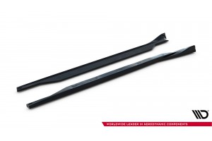 Side Skirts Diffusers V.2 Tesla Model X Mk1 Facelift