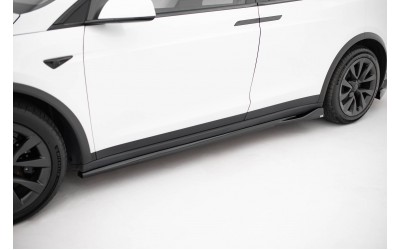 Side Skirts Diffusers V.2 Tesla Model X Mk1 Facelift