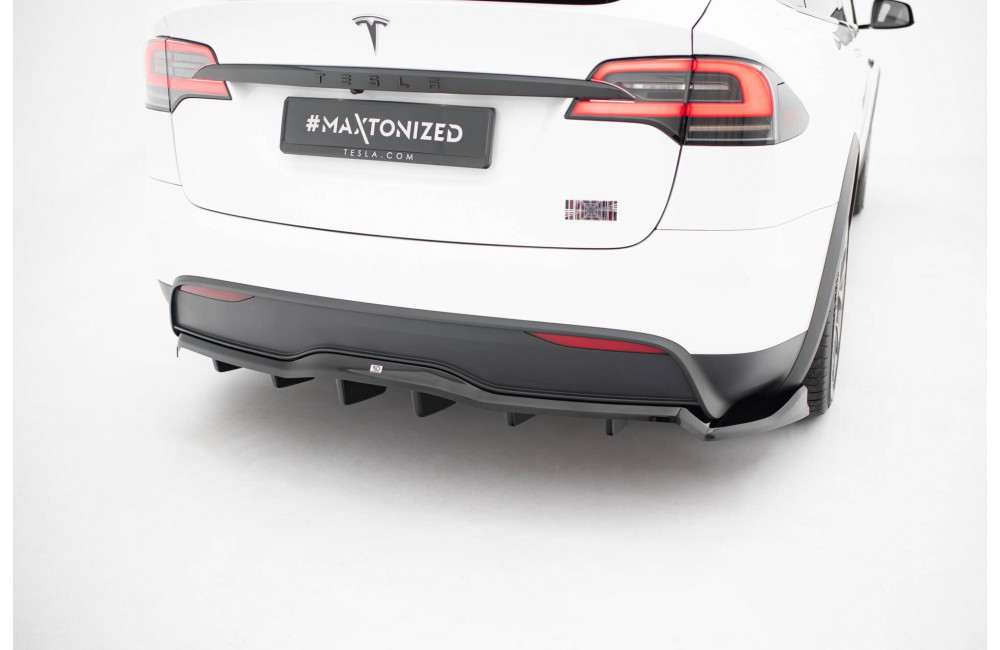 Set of Splitters Tesla Model X Mk1 Facelift