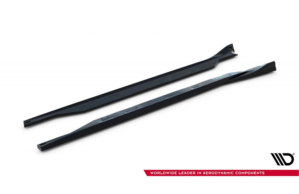 Set of Splitters Tesla Model X Mk1 Facelift