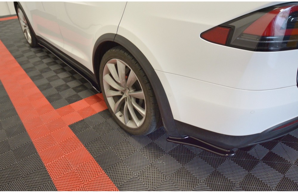REAR SIDE SPLITTERS V.1 TESLA MODEL X