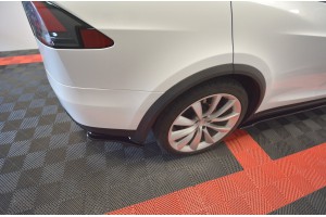 REAR SIDE SPLITTERS V.1 TESLA MODEL X
