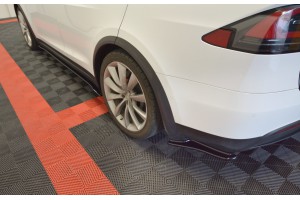 REAR SIDE SPLITTERS V.1 TESLA MODEL X