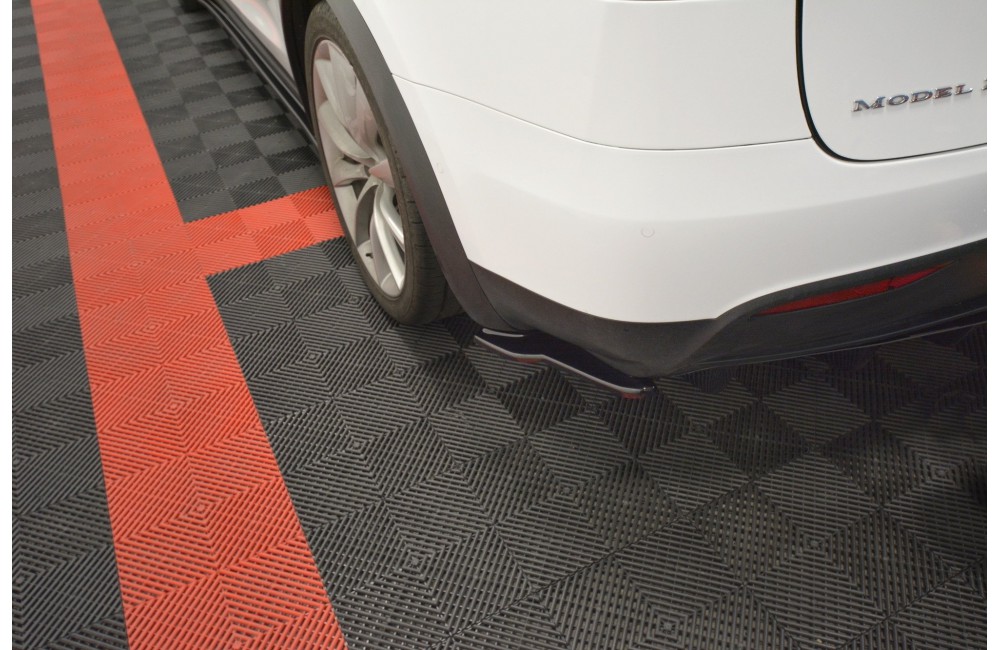 REAR SIDE SPLITTERS V.2 TESLA MODEL X