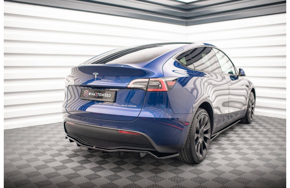 Rear Splitter (with vertical bars) Tesla Model Y