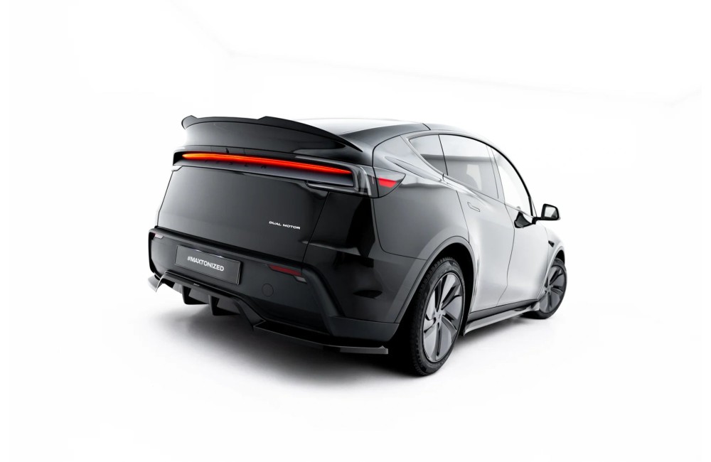 Rear Splitter (with vertical bars) Tesla Model Y Premium Mk1 Facelift