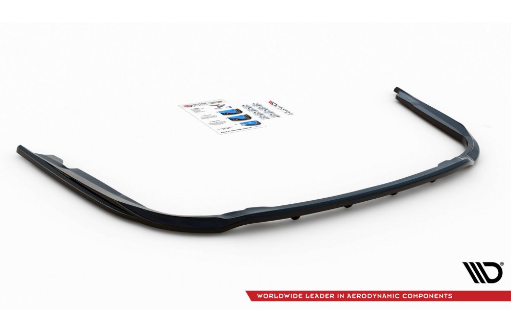 Rear Splitter (with vertical bars) Toyota Avensis Wagon Mk3 Facelift