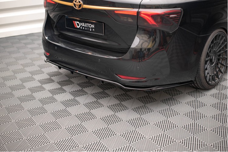 Πίσω Splitter (με κάθετες ράβδους) Toyota Avensis Wagon Mk3 Facelift