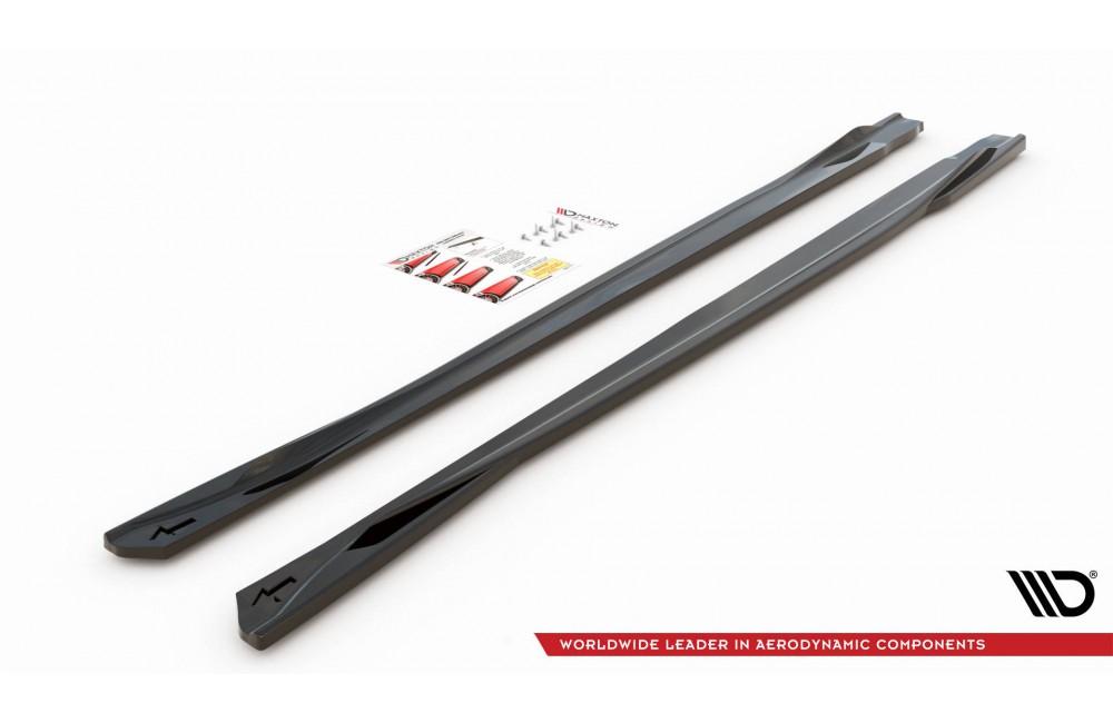 Side Skirts Diffusers Toyota Avensis Mk3 Facelift