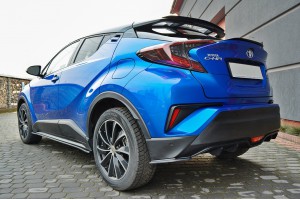 REAR SIDE SPLITTERS TOYOTA C-HR